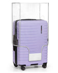Freshvalues Clear Luggage Cover