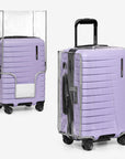 Freshvalues Clear Luggage Cover