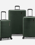 Archer 3 Piece 4 Wheel Spinner Luggage Suitcase Set w