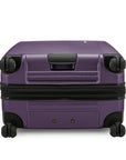 An image of bottom Archer Large Checked Luggage Suitcase Piece with 4 Spinner Wheels