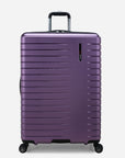 An image of Archer Large Checked Luggage Suitcase Piece with 4 Spinner Wheels